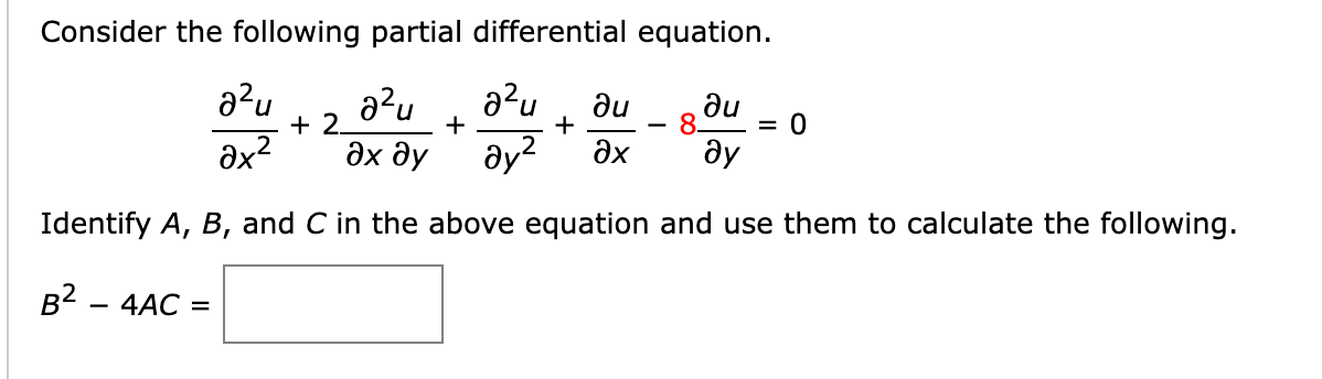 please help thanks Consider the following partial