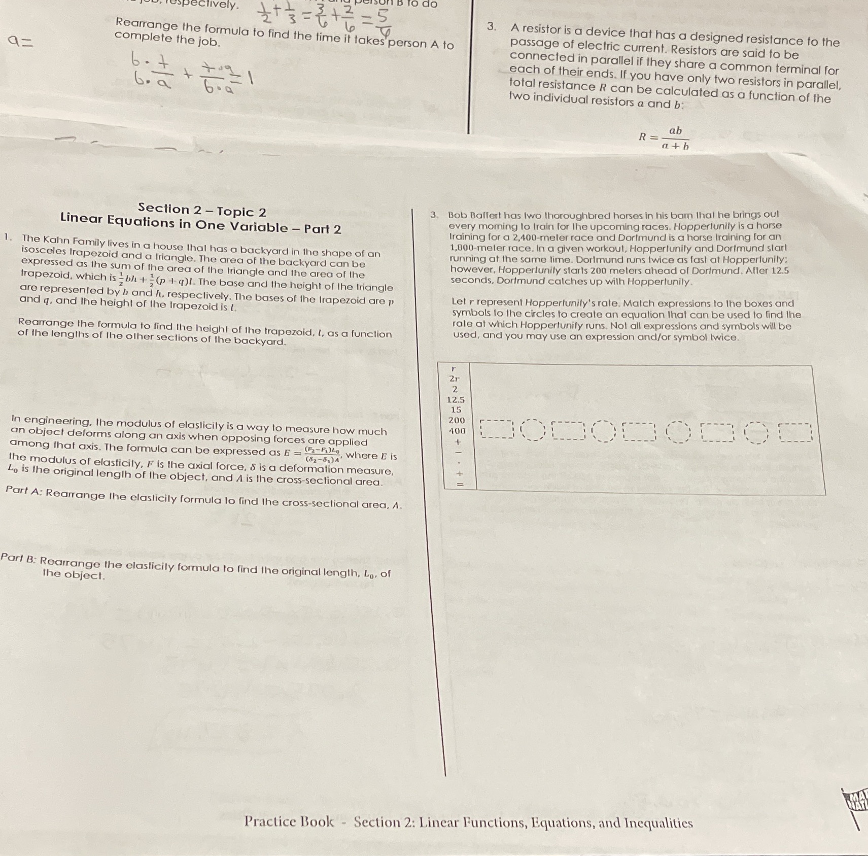 Need everything answered fast do ively. 3. A