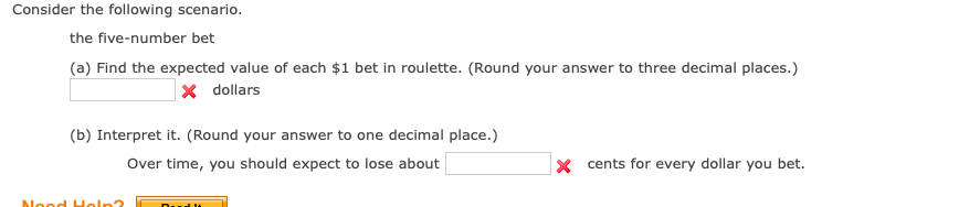 Consider the following scenario. the five-number