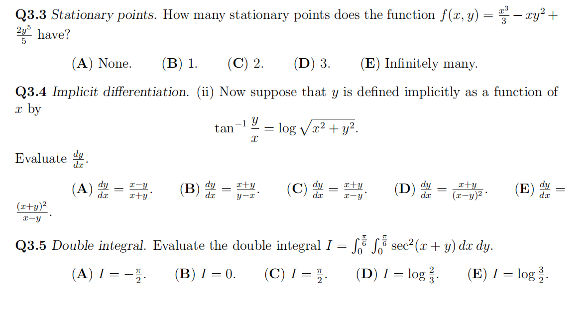 Q3.1 Length ofcatenary. Let C be the curve y =