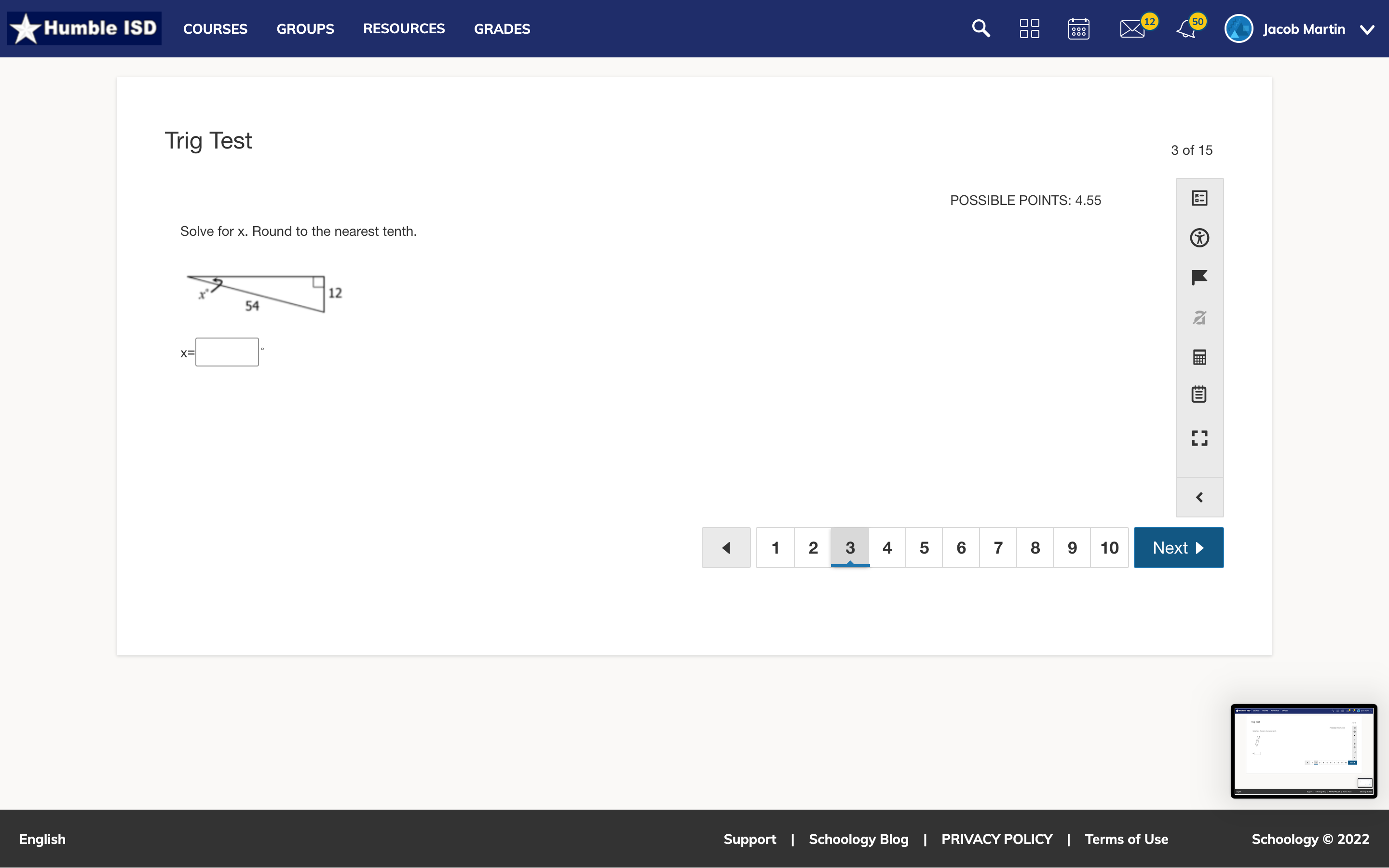 Humble ISD COURSES GROUPS RESOURCES GRADES Q 88 8