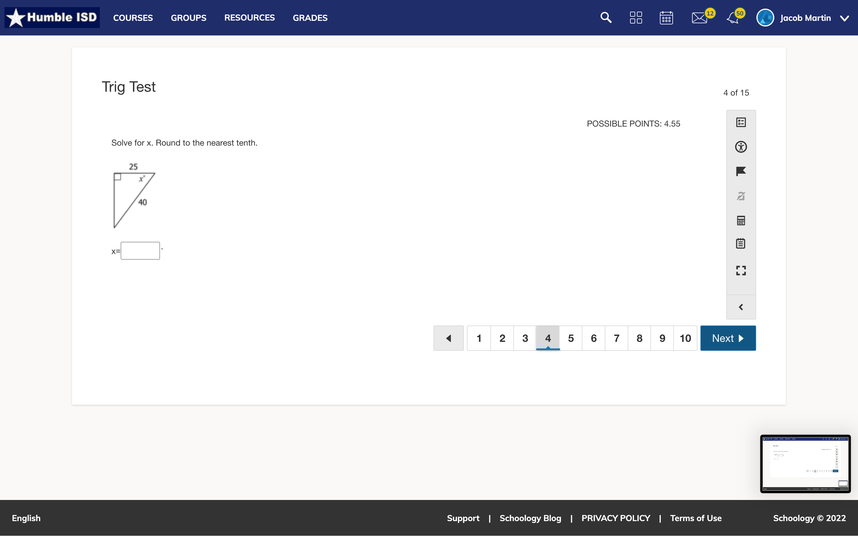 Humble ISD COURSES GROUPS RESOURCES GRADES Q 88 8