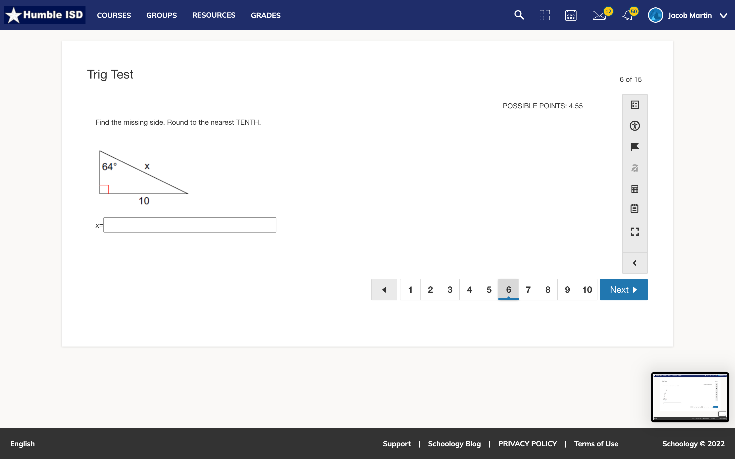 Humble ISD COURSES GROUPS RESOURCES GRADES Q 88 8