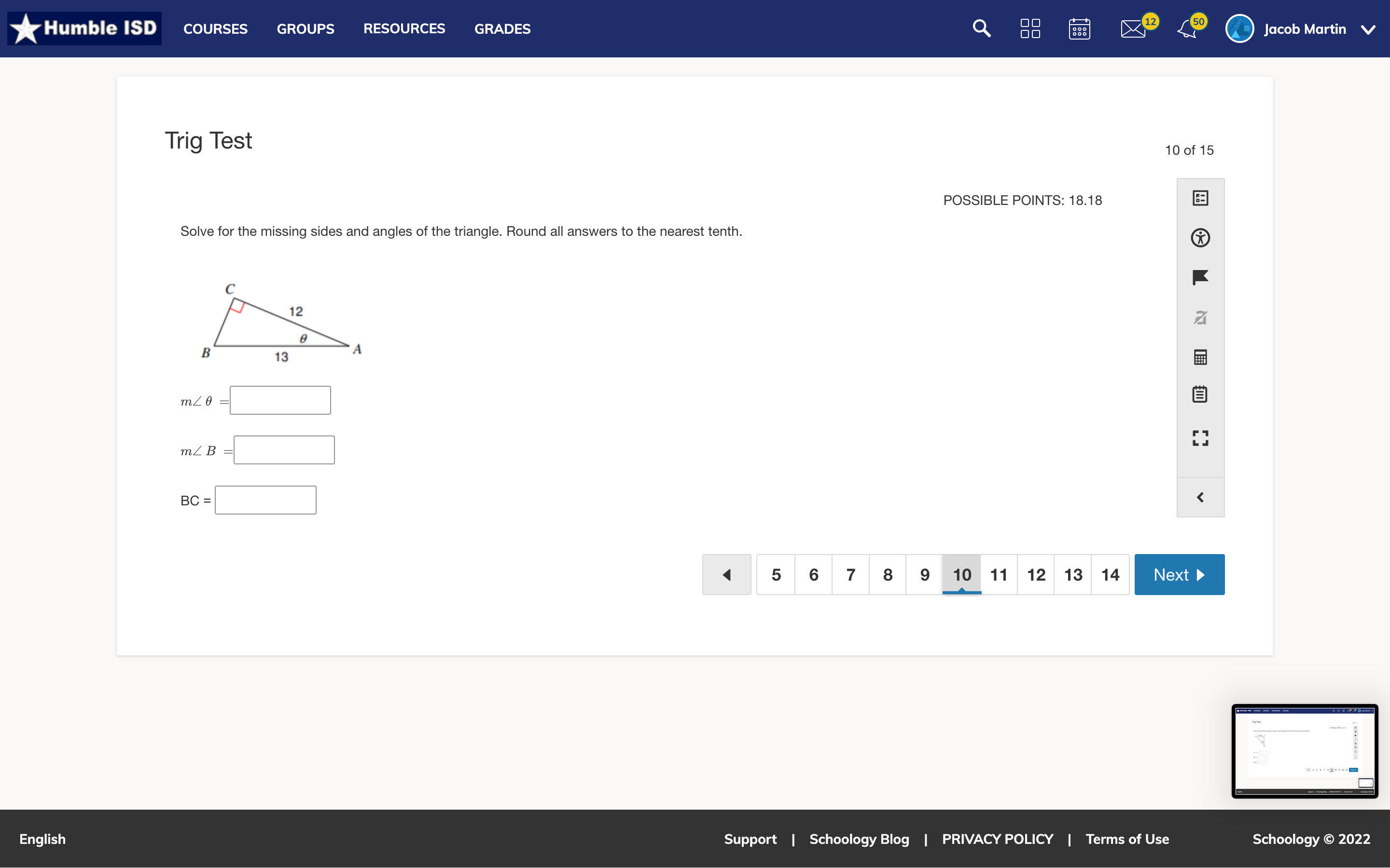 Humble ISD COURSES GROUPS RESOURCES GRADES Q 88 8