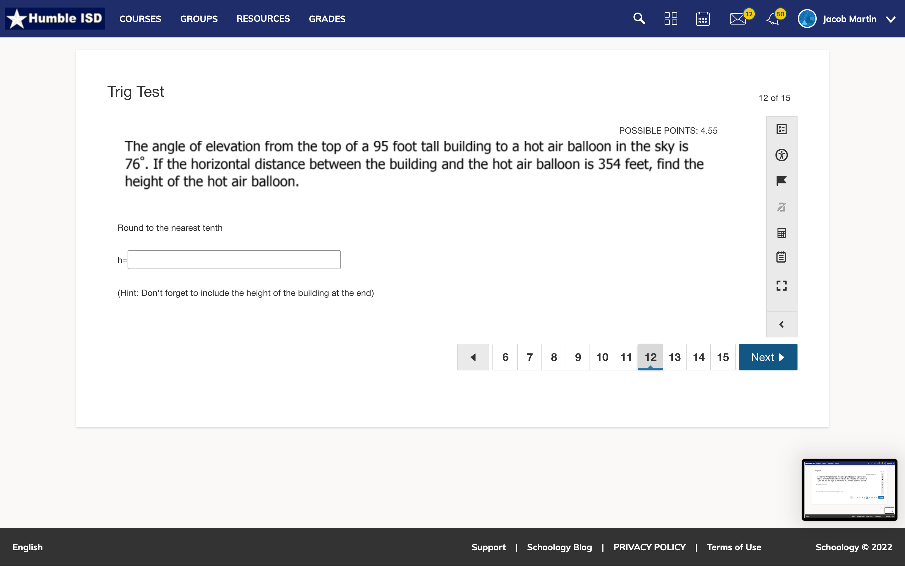 Humble ISD COURSES GROUPS RESOURCES GRADES Q 88 8