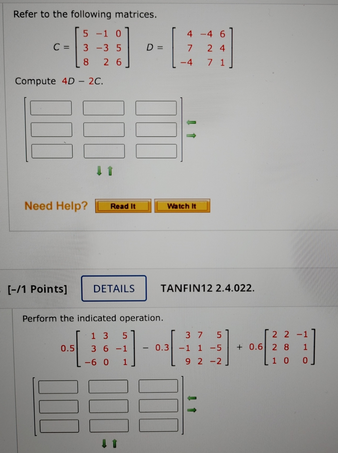 Finite Math 200 Question Help Refer to the