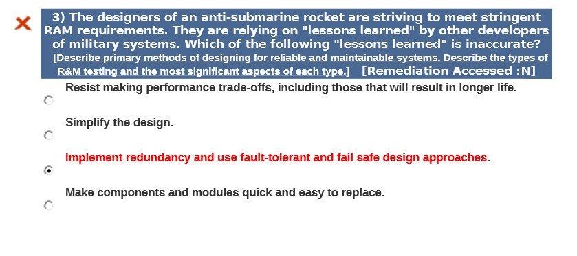 X 3) The designers of an anti-submarine rocket