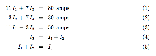 I1 Consider the electric circuit 11 ohms 50 volts