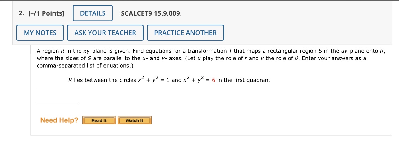 10. [0.6/1 Points] DETAILS PREVIOUS ANSWERS