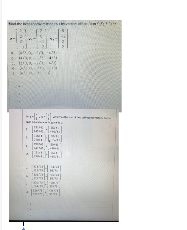 just give correct ans perfectly Find the best