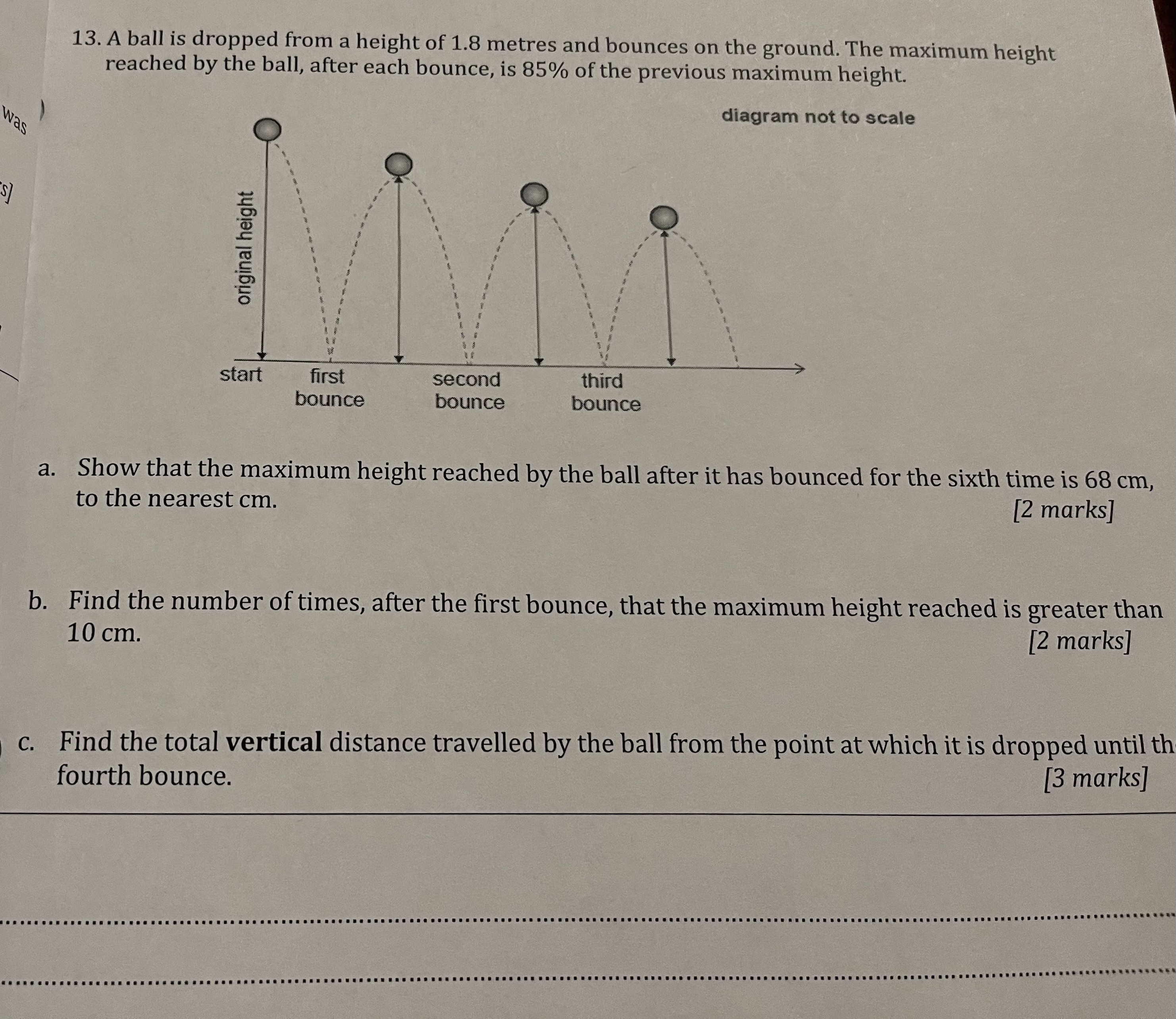 answer the questions and show your steps 1. The