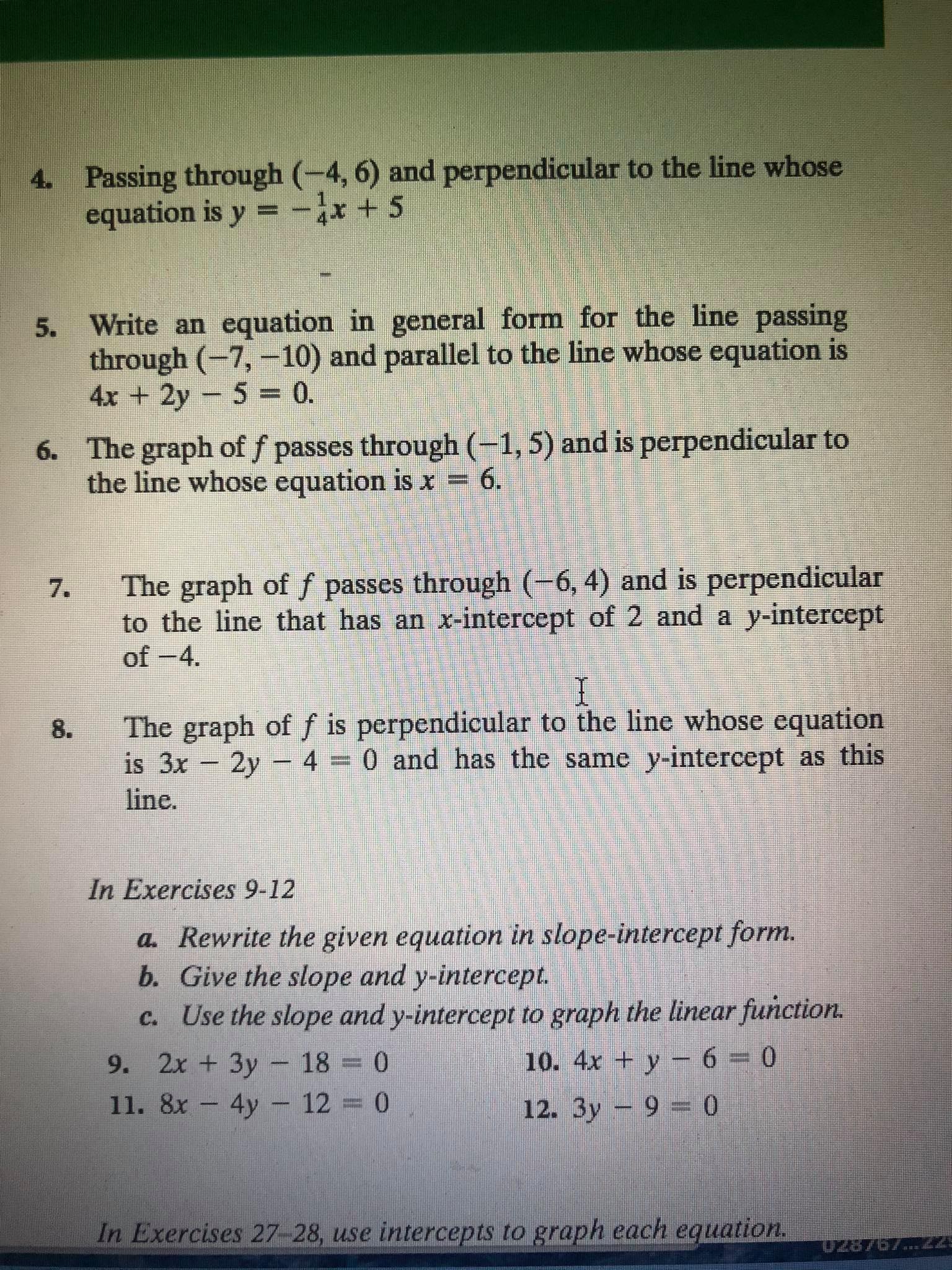 can you help me to solve problems from 4 to 8 ?