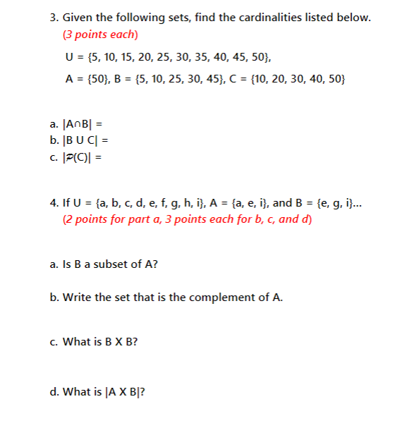 ITS A DISCRETE MATEMATICS QUIZ 1. Determine