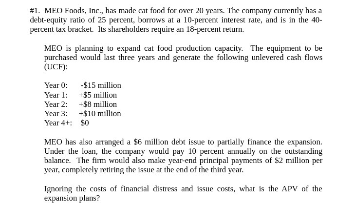 #1. MED Foods, Inc.. has made cat food for over