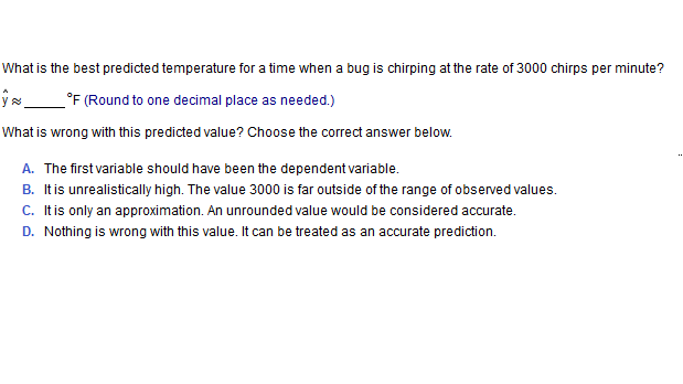 1.Ilifhat is the best predictedtemperature for