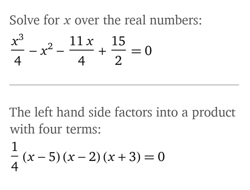 How do i show how i get from the first to the