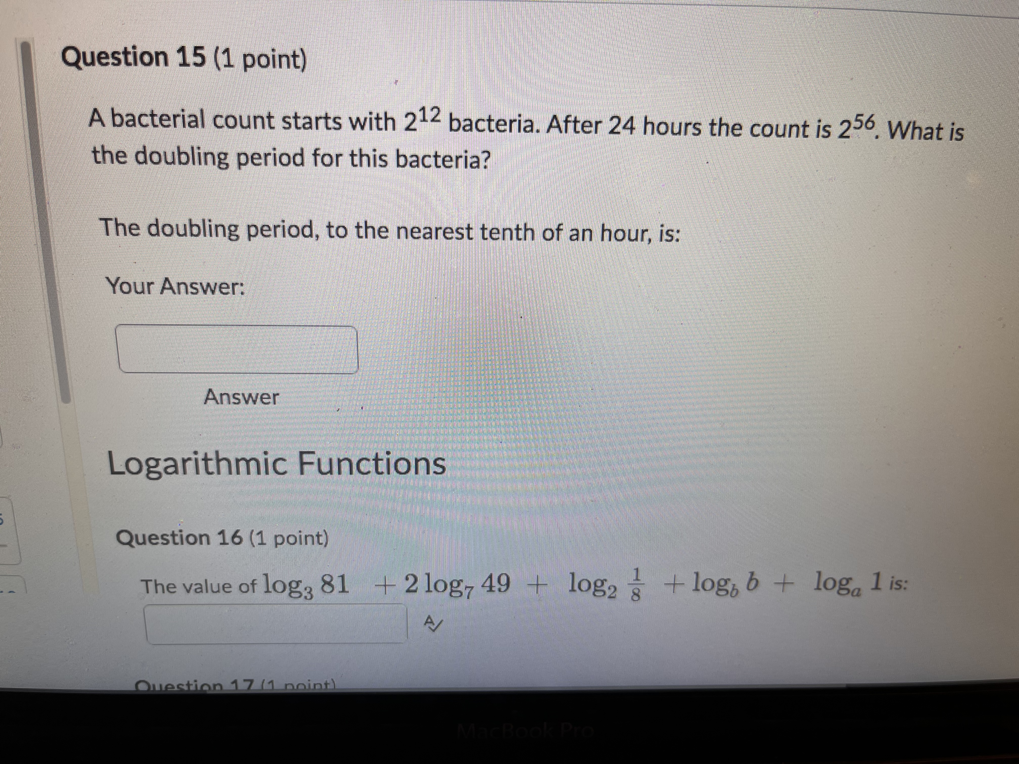 Question 24 (1 point) Earthquake intensity, _ is
