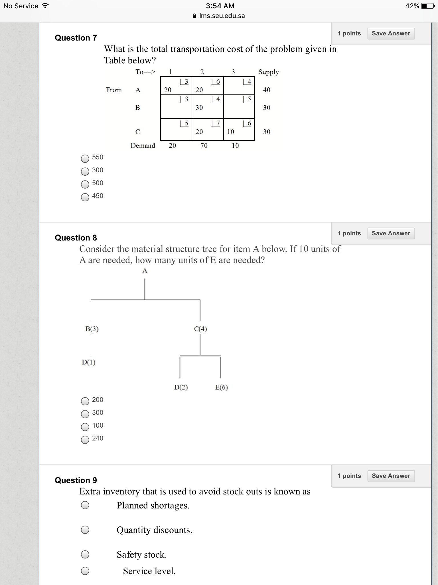 can you answer 15 multiple choice questions. I