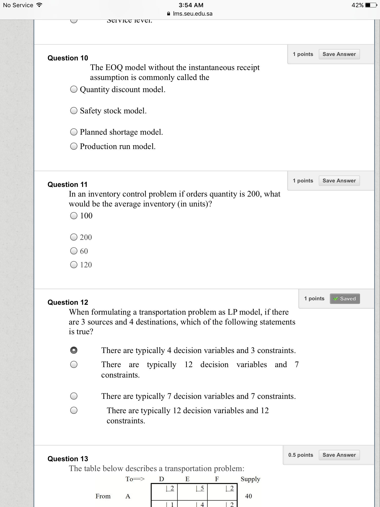 can you answer 15 multiple choice questions. I