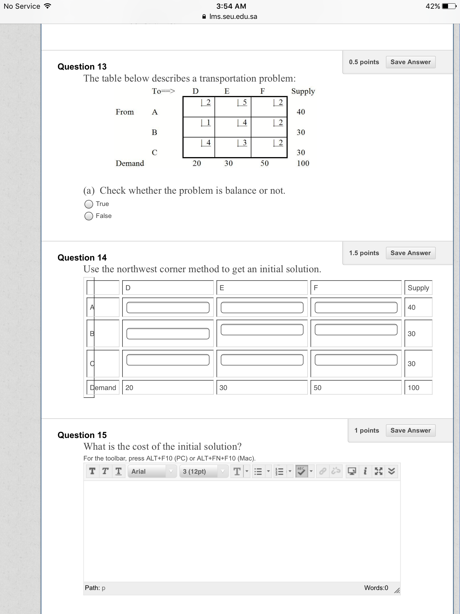 can you answer 15 multiple choice questions. I