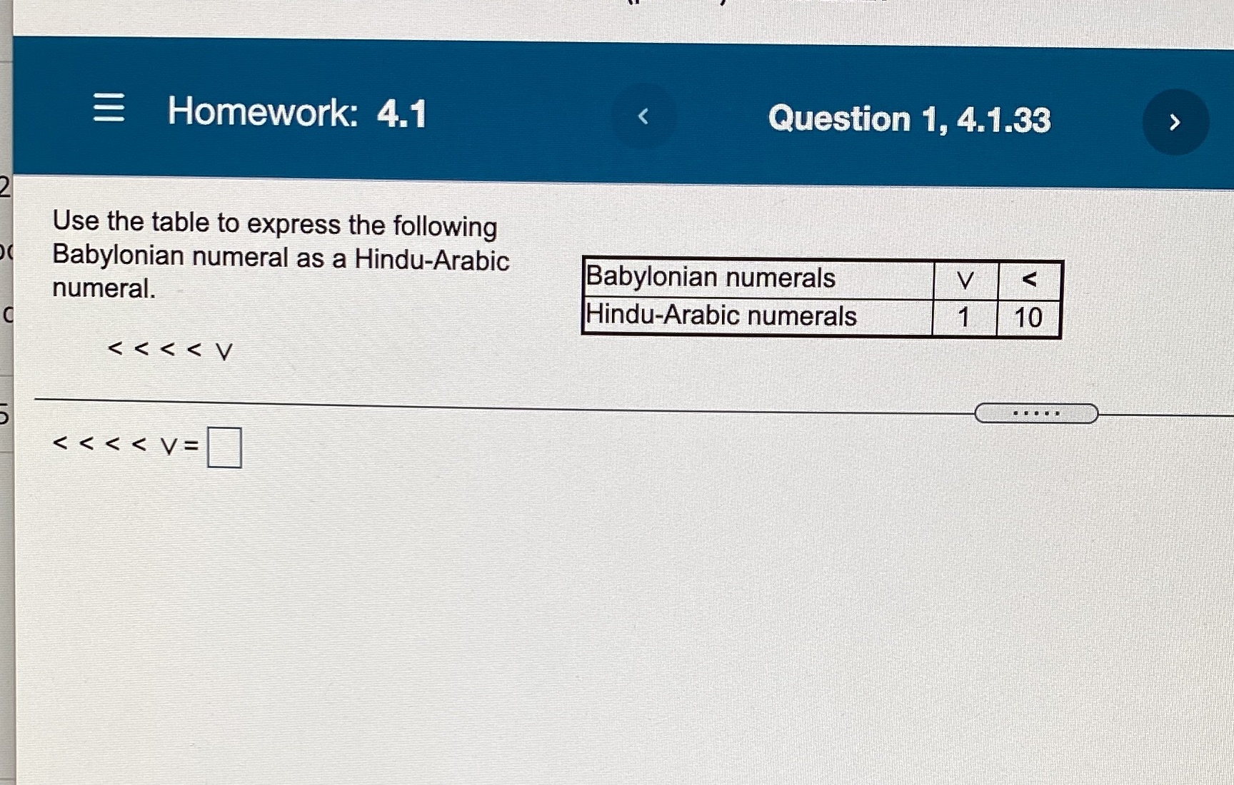 Homework: 4.1 Question 1, 4.1.33  style=