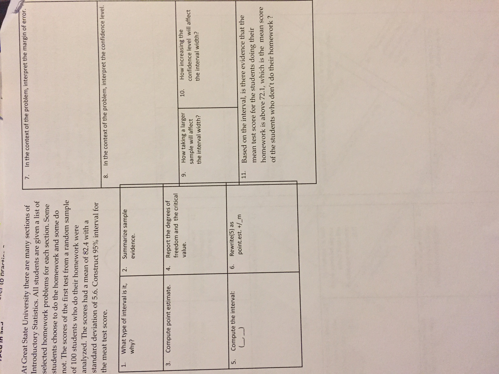 Please help me solve my practice problems. Front