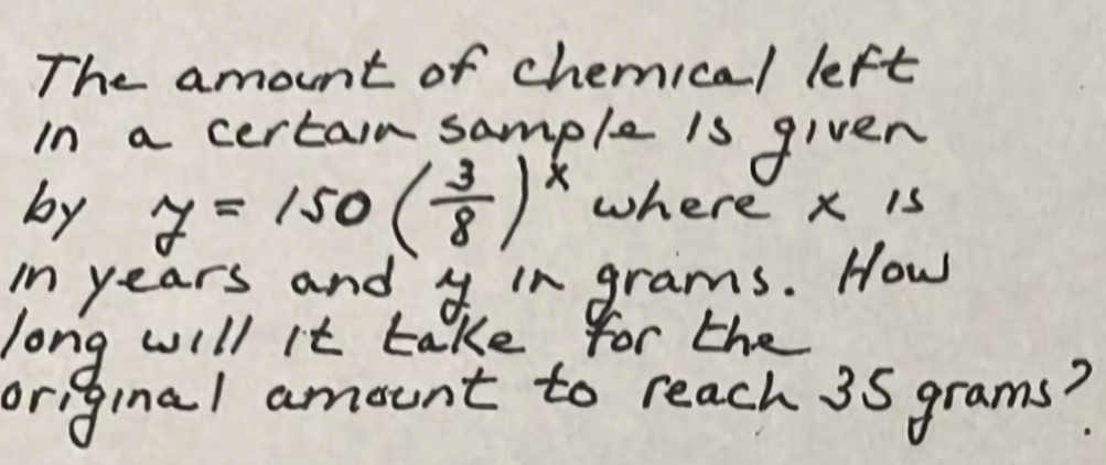 read box of info The amount of chemical left In a