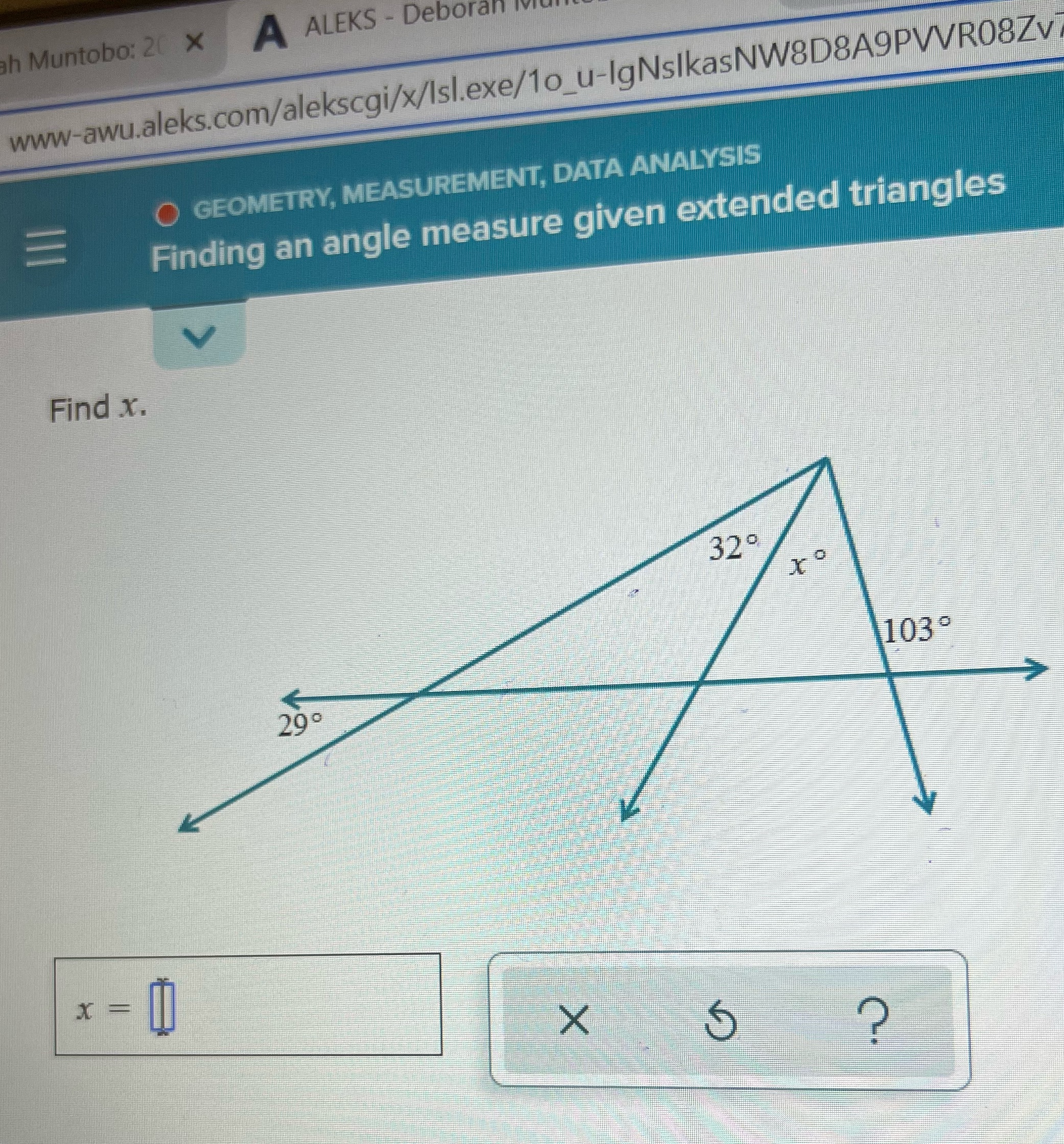 ah Muntobo: 20 X A ALEKS - Deborah M