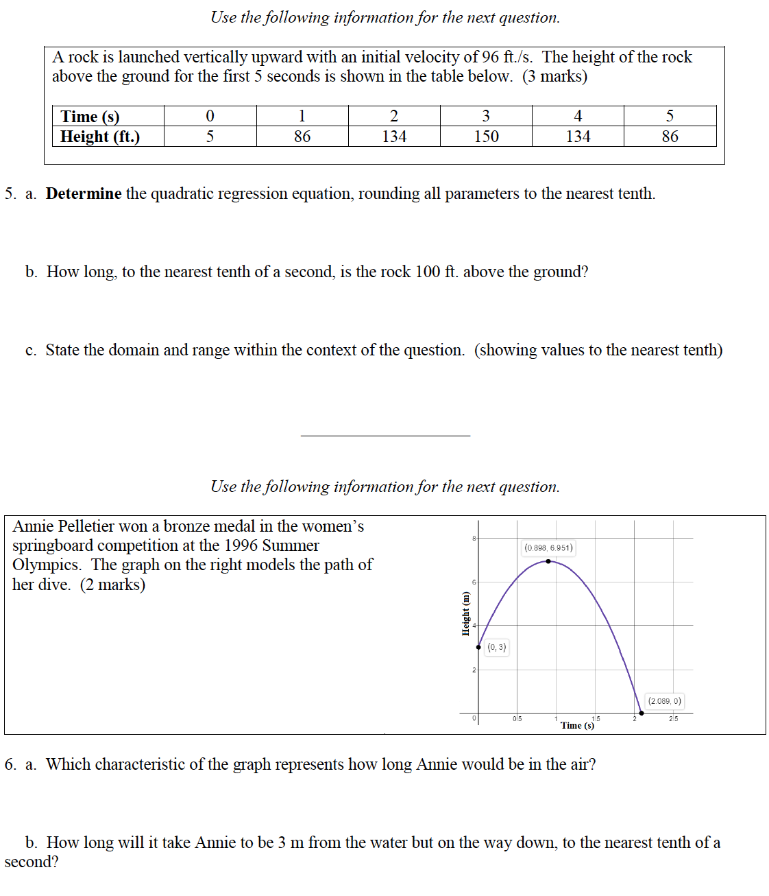 If you could please help me solve these questions
