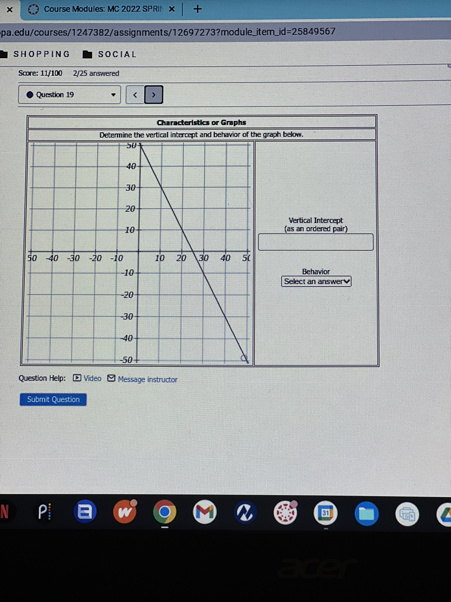 X Course Modules: MC 2022 SPRIN X +