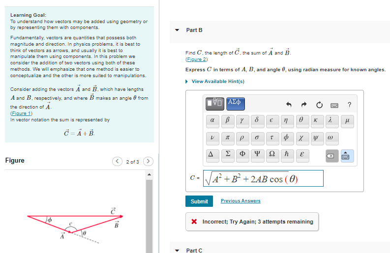 Learning Goal: To understand how vectors may be