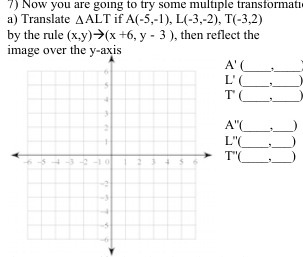 7) Now you are going to try some multiple