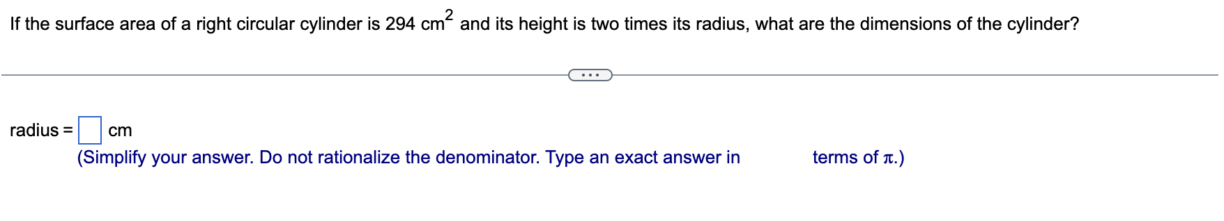 1. Find the distances x and y in the rectangular