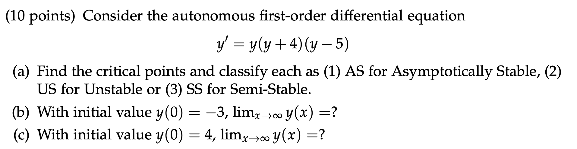 Please help with the following question (multiple