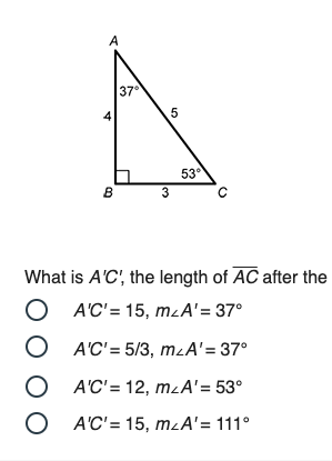 ? ABC is dilated by a factor of 3 to produce ?