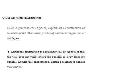 CV311 Geo-technical Engineering aj As a