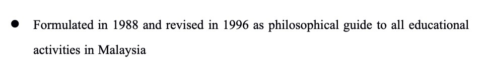 C Formulated in 1983 and revised in 1996 as