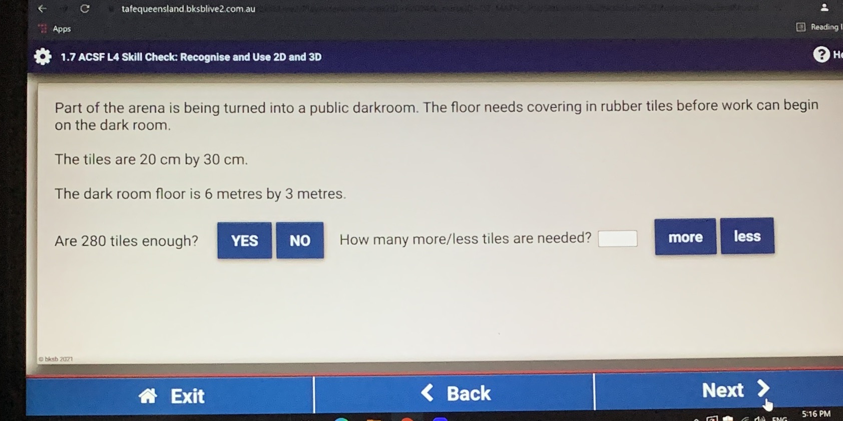 $- 1.7 ACSF L4 Skill Check: Recognise and Use 20