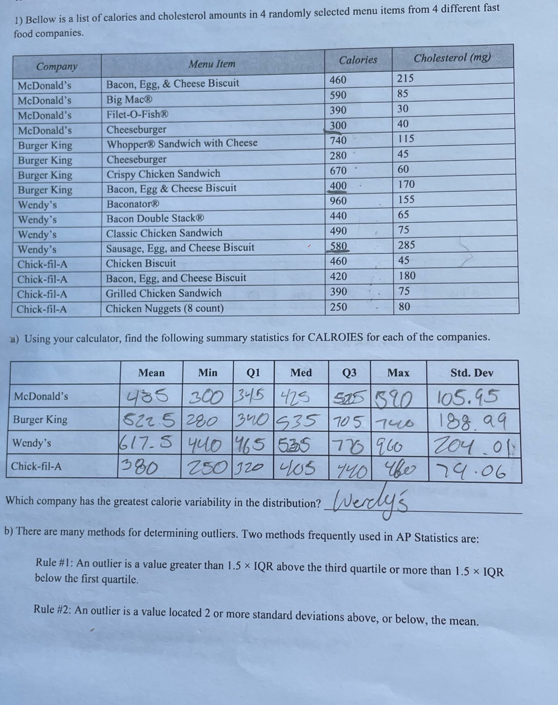 In your town, Mcdonald's and burger king are on