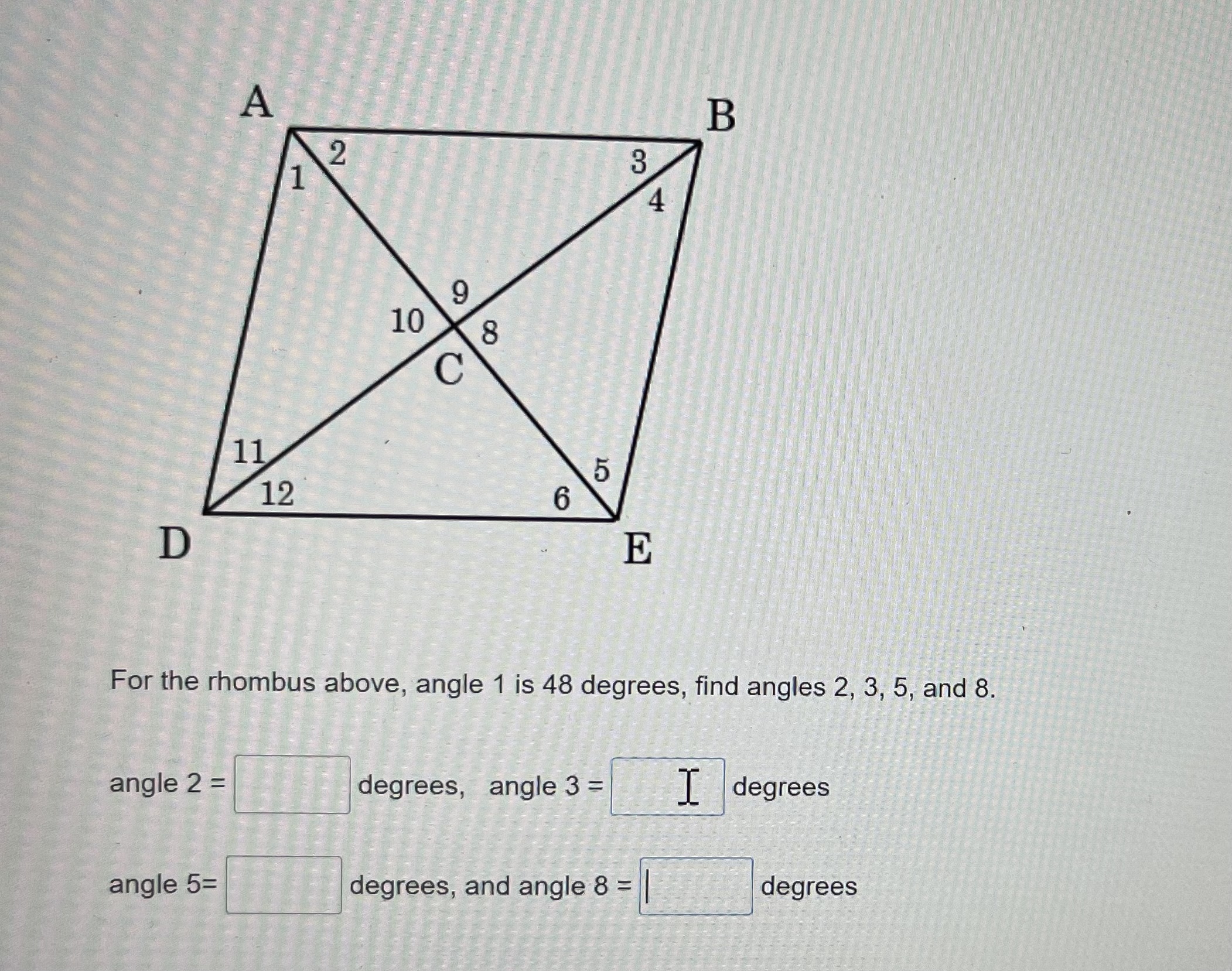\fS W R V Given SW = 3, WV = 5, and SR = 6, find