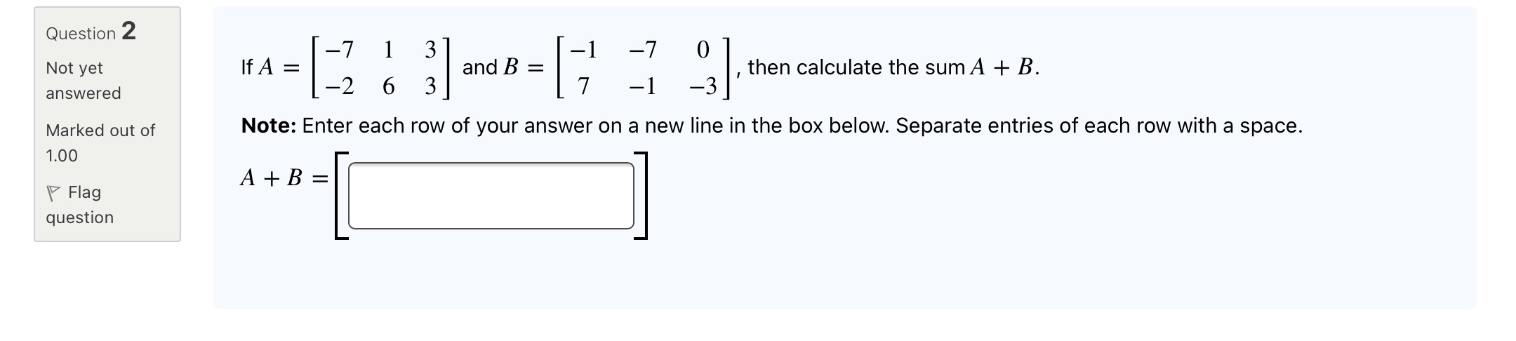 The questions are in the photos below: I would