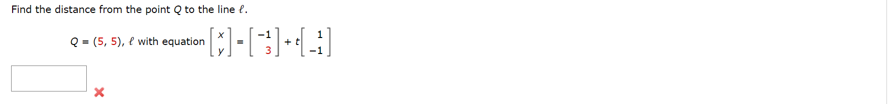 Find the normal form of the equation of the plane