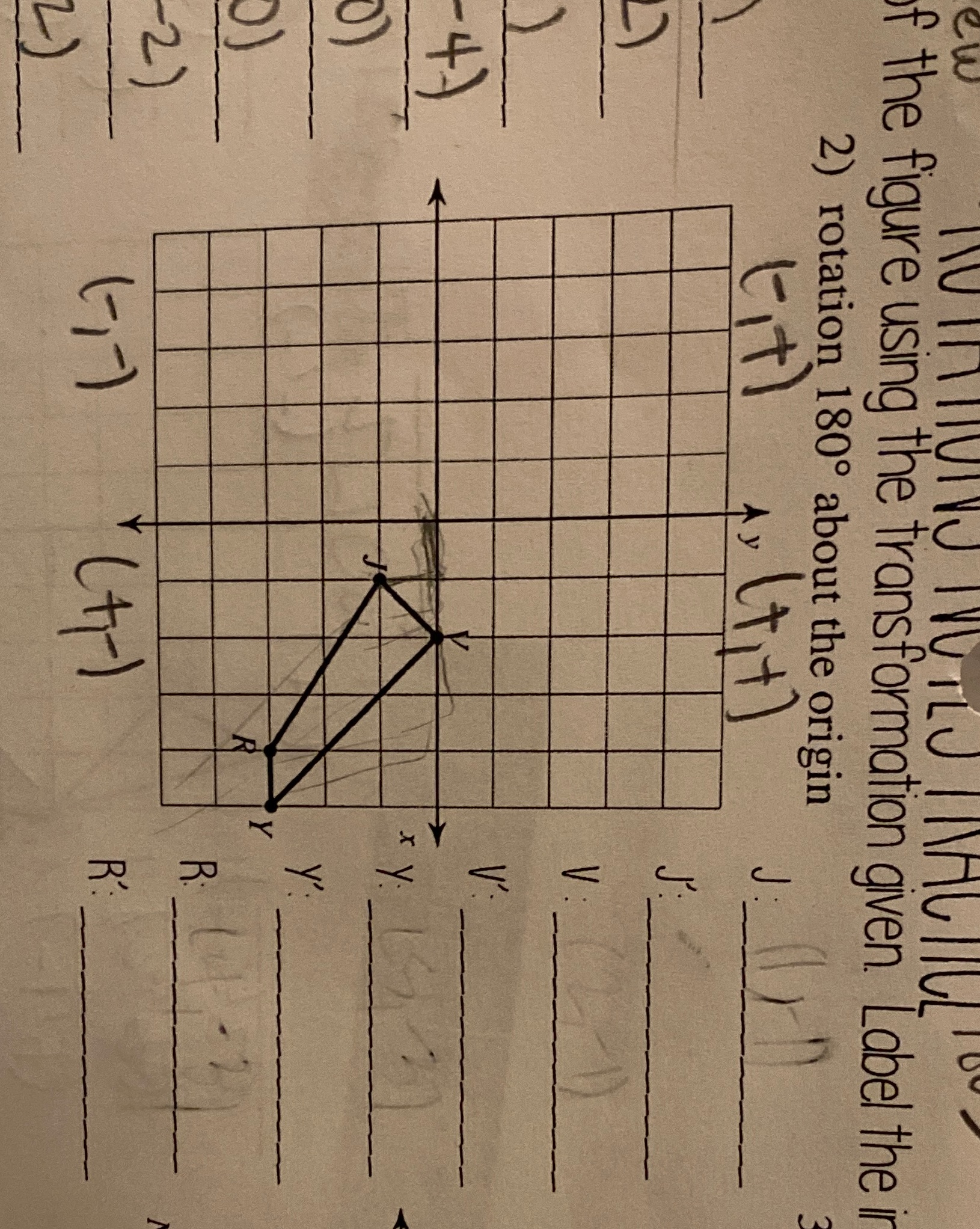 How do we solve this equation for rotation?