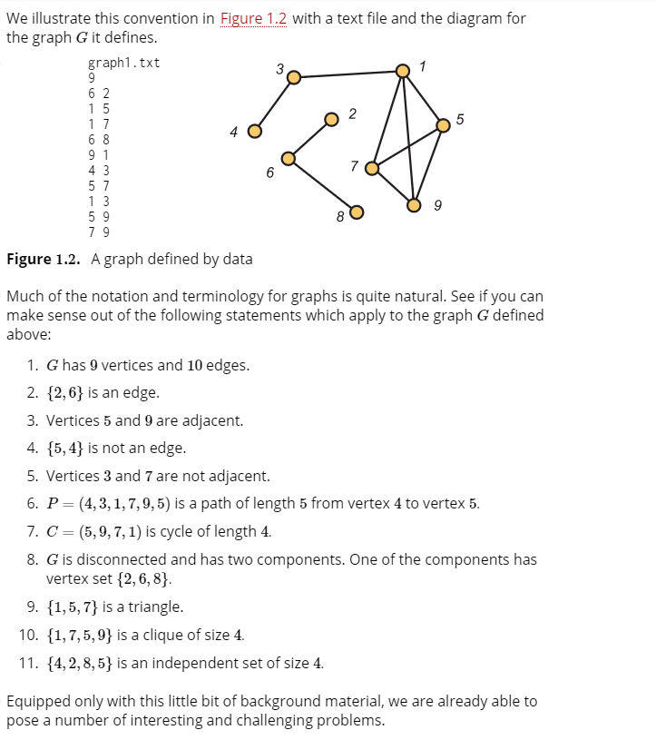 We illustrate this convention in Figure 1.2 with