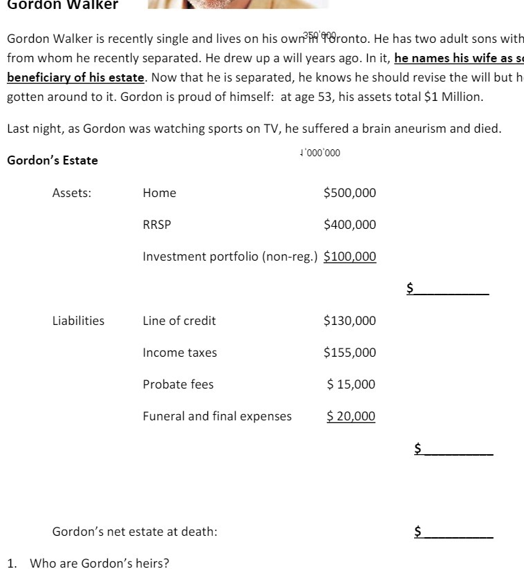Gordon Walker Gordon Walker is recently single