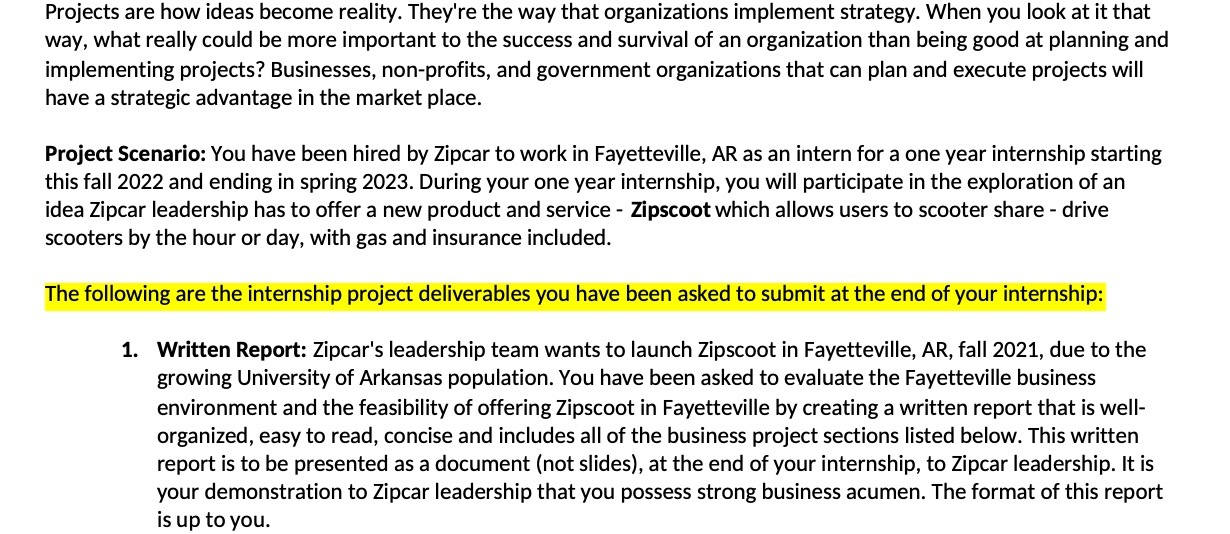 Projects are how ideas become reality.