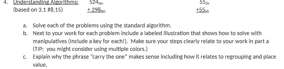 4. Understanding Algorithms: 5:241;en 555a (based
