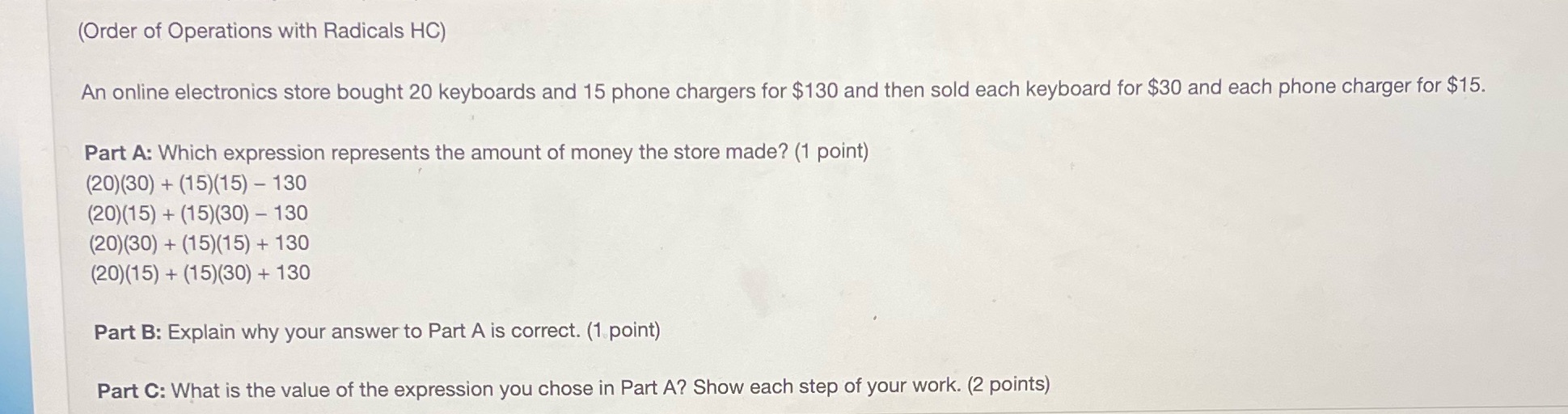 can you please show every step of your working in