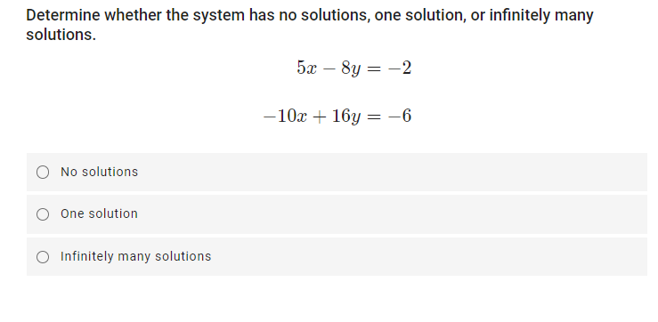 \f\fDetermine whether the system has no