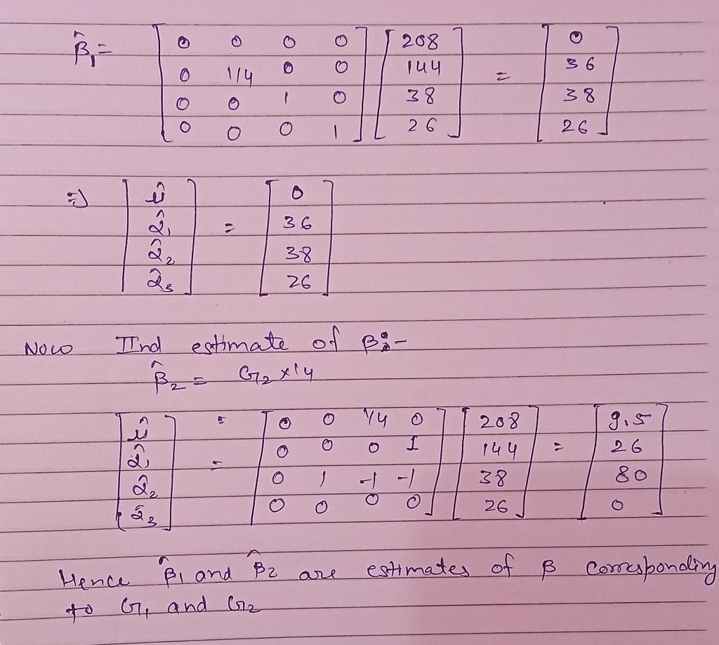 LINEAR MODEL (STATISTICS) LINEAR MODEL